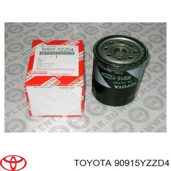 90915YZZD4 Toyota filtro de aceite