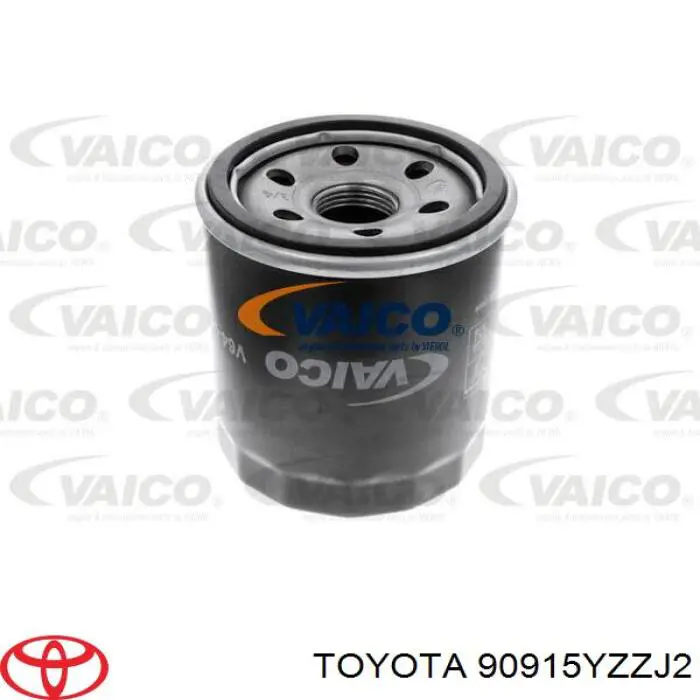 Filtro de aceite 90915YZZJ2 Toyota