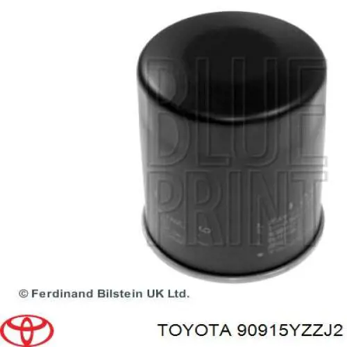 90915YZZJ2 Toyota filtro de aceite