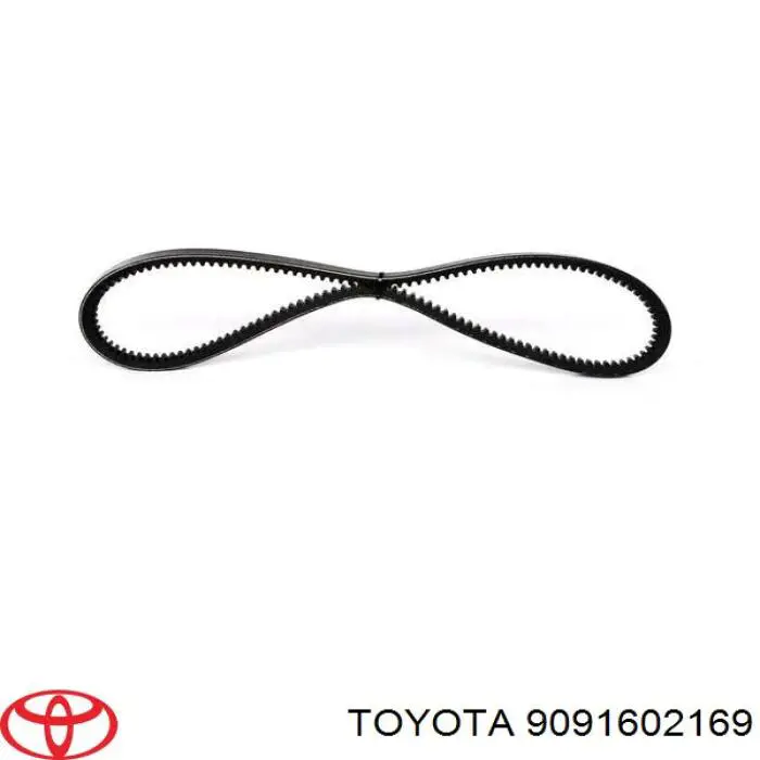 9091602169 Toyota correa trapezoidal