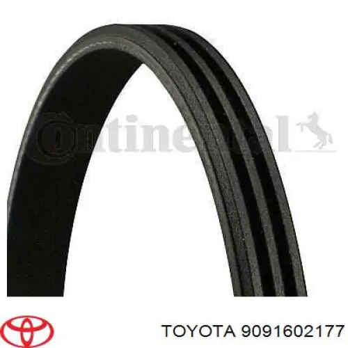 9091602177 Toyota correa trapezoidal