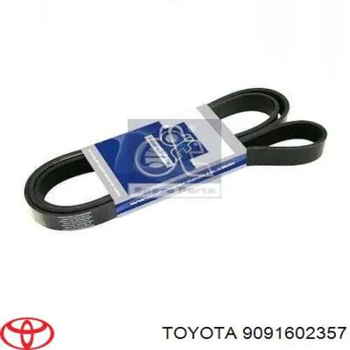 9091602357 Toyota correa trapezoidal