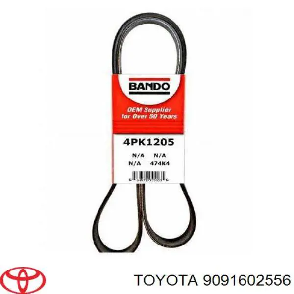 Comprar 9091602556 Toyota Correa trapezoidal