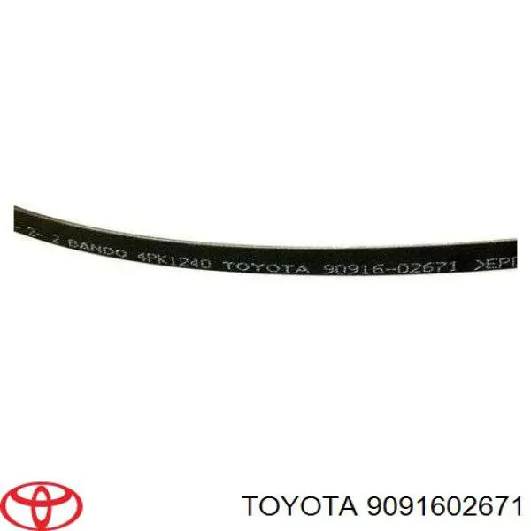 Correa de transmisión trapezoidal Toyota 9091602671 precio, desde 8,66 EUR