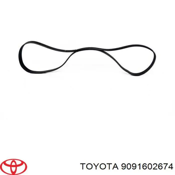 9091602674 Toyota correa trapezoidal