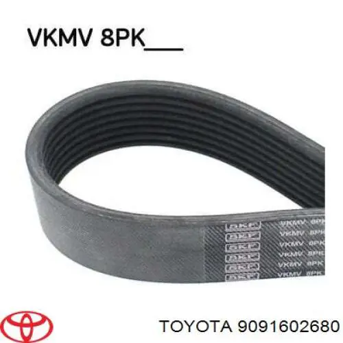 Comprar 9091602680 Toyota Correa trapezoidal