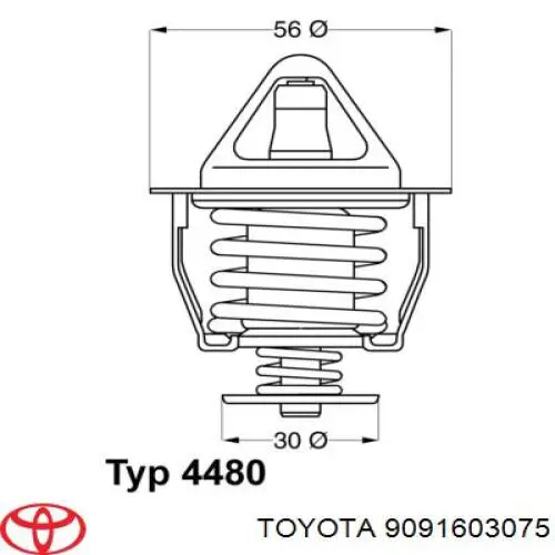 Comprar 9091603075 Toyota Termostato