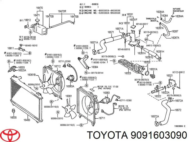 Comprar 9091603090 Toyota Termostato
