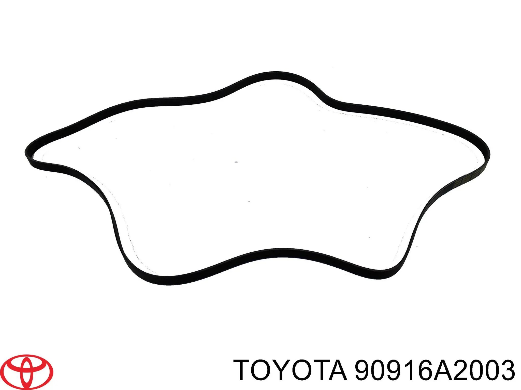 90916A2003 Toyota correa trapezoidal