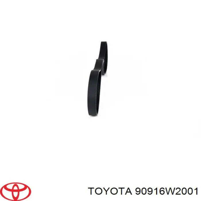 90916W2001 Toyota correa trapezoidal