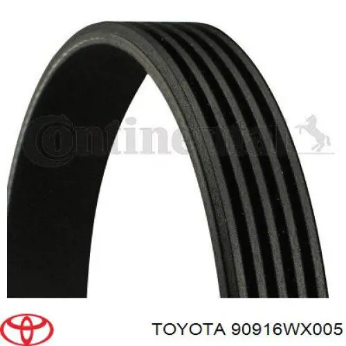 Correa de transmisión trapezoidal Toyota 90916WX005 precio, desde 13,14 EUR
