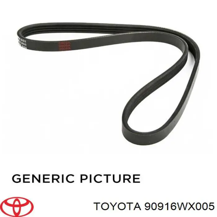 Comprar 90916WX005 Toyota Correa trapezoidal