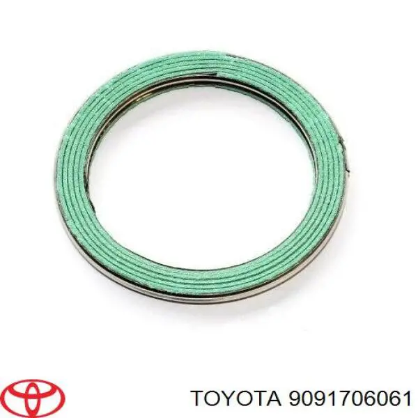 9091706061 Toyota junta, tubo de escape silenciador