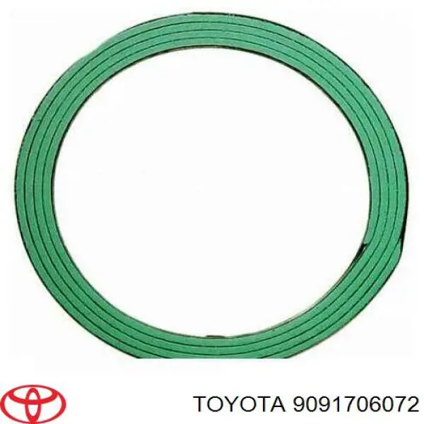 Junta, tubo de escape para Toyota 4Runner (GRN21, UZN21)