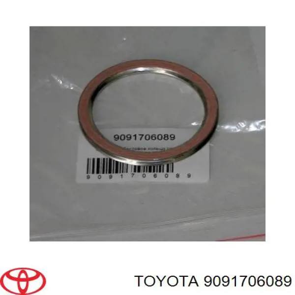 9091706089 Toyota junta, tubo de escape silenciador