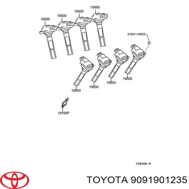 Bujías Toyota 9091901235 precio, desde 4,50 EUR