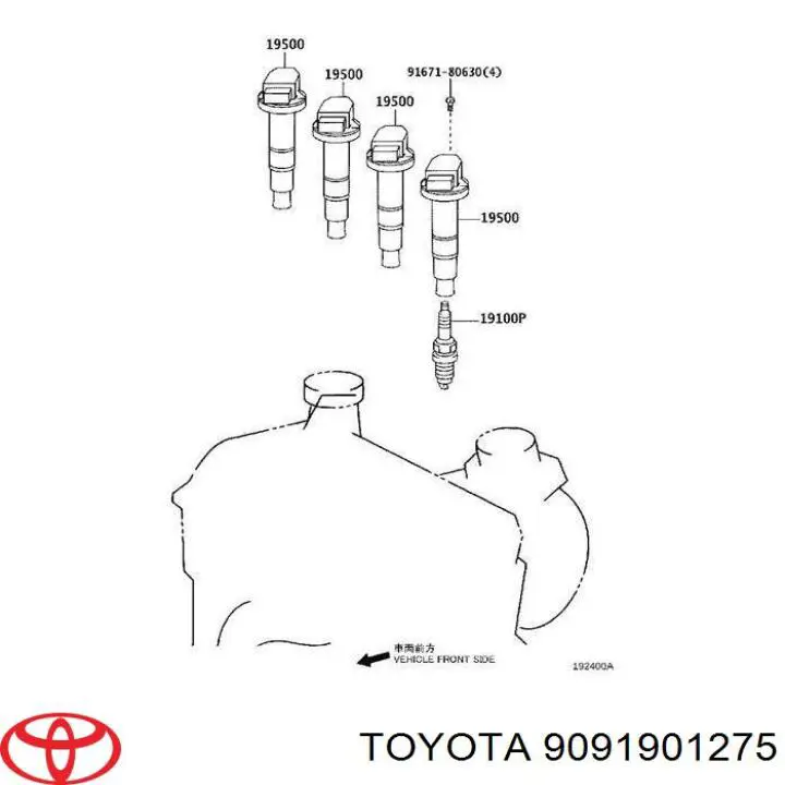 Bujías Toyota 9091901275 precio, desde 18,83 EUR