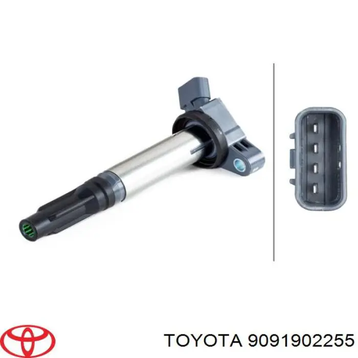 9091902255 Toyota Bobina de ignición