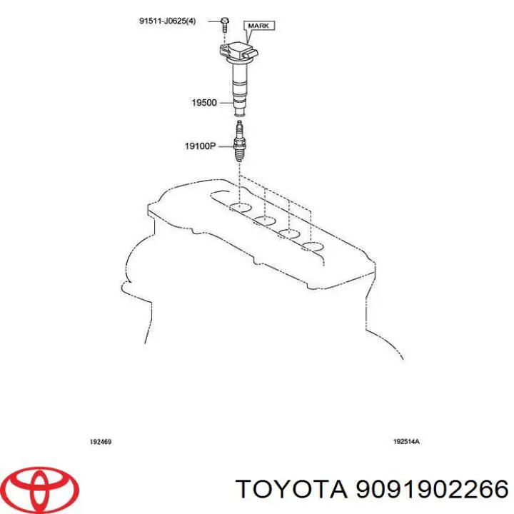 Comprar 9091902266 Toyota Bobina