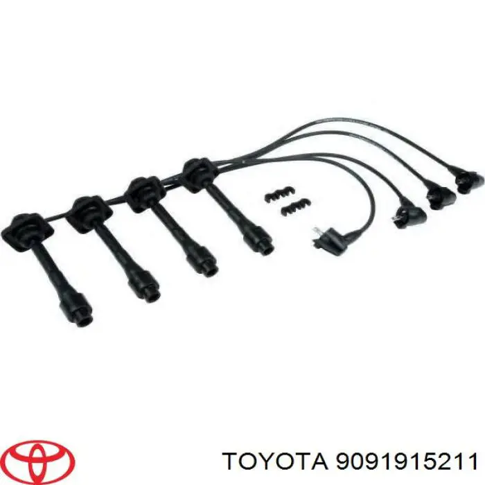 9091915211 Toyota juego de cables de encendido