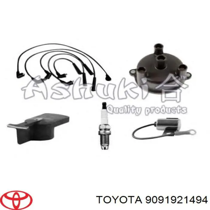 9091921494 Toyota juego de cables de encendido