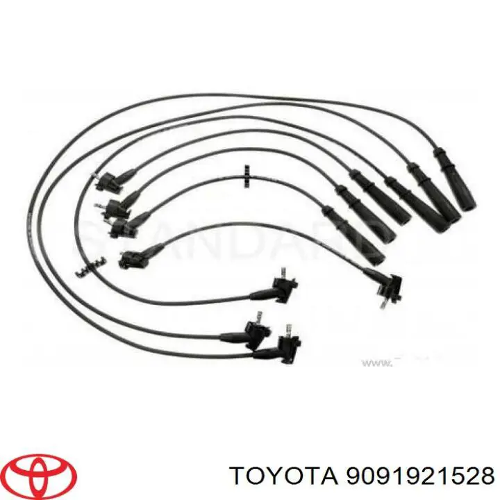 9091921528 Toyota cables de bujías