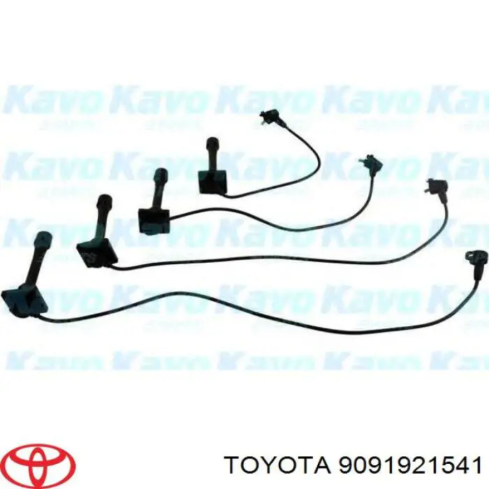 9091921541 Toyota cables de bujías