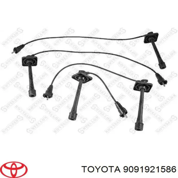 9091921586 Toyota juego de cables de encendido