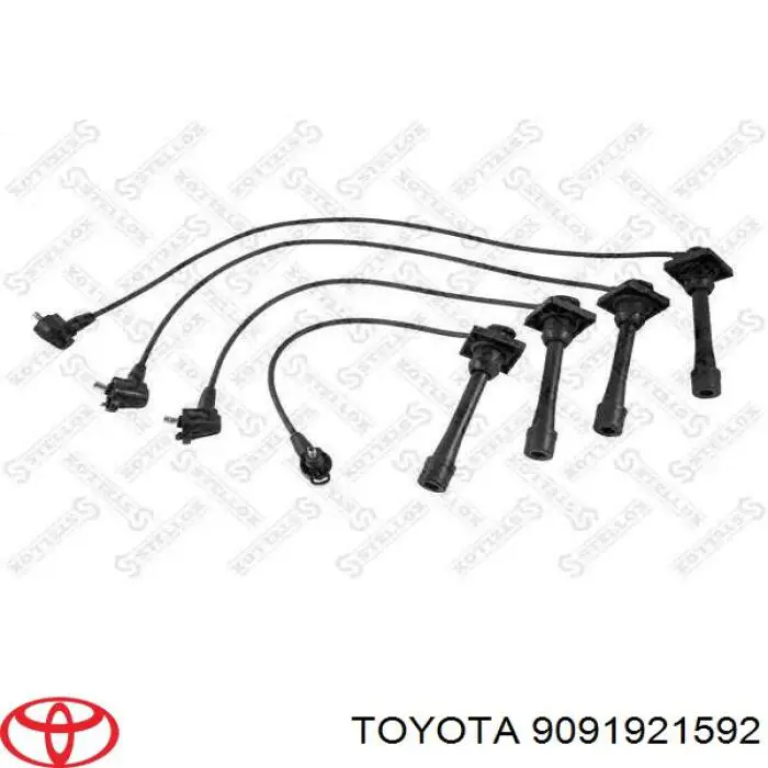 9091921592 Toyota juego de cables de encendido