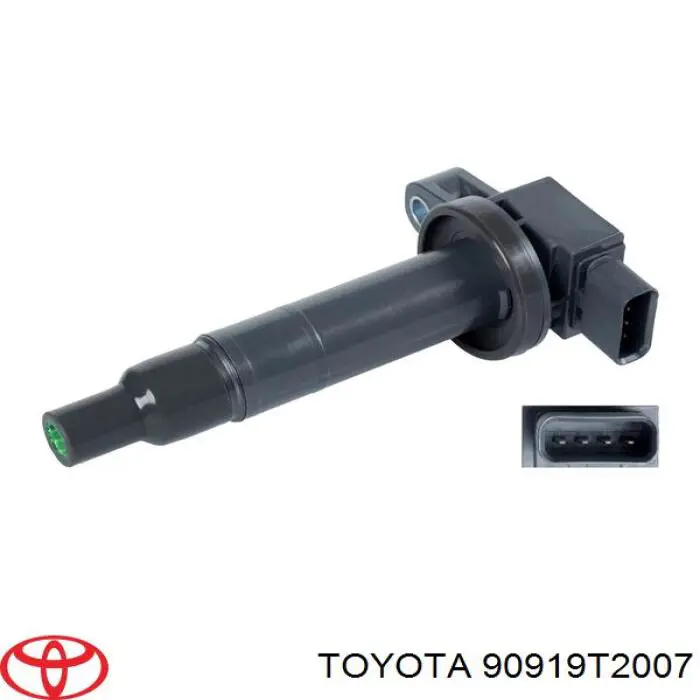 90919T2007 Toyota bobina de encendido