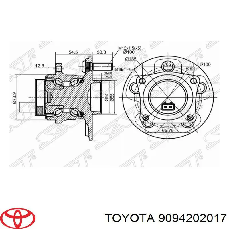 Comprar 39270 Metalcaucho Espárrago de rueda delantero