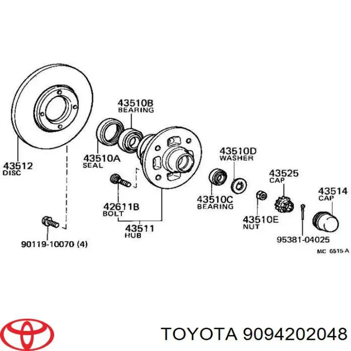 9094202048 Toyota