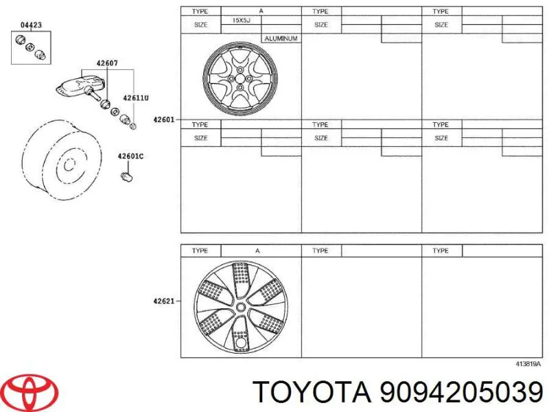 Comprar 9094205039 Toyota 