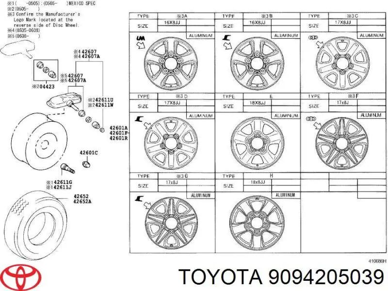  Toyota 9094205039 precio, desde 2,63 EUR