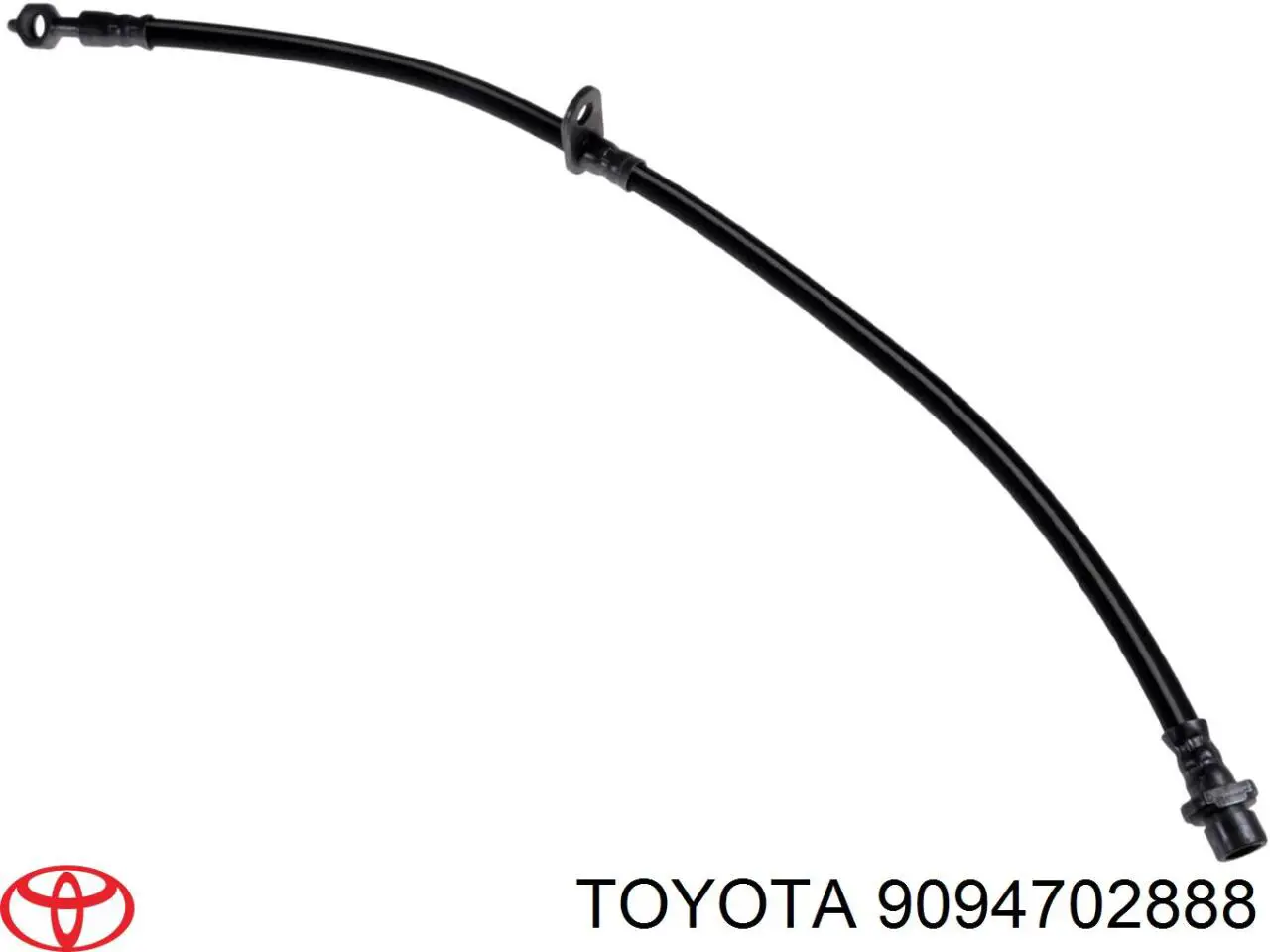 Tubo flexible de frenos delantero izquierdo para Toyota Picnic (XM1)