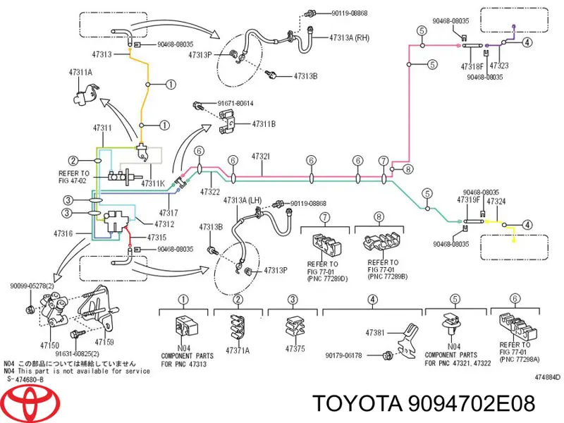 9094702E08 Toyota