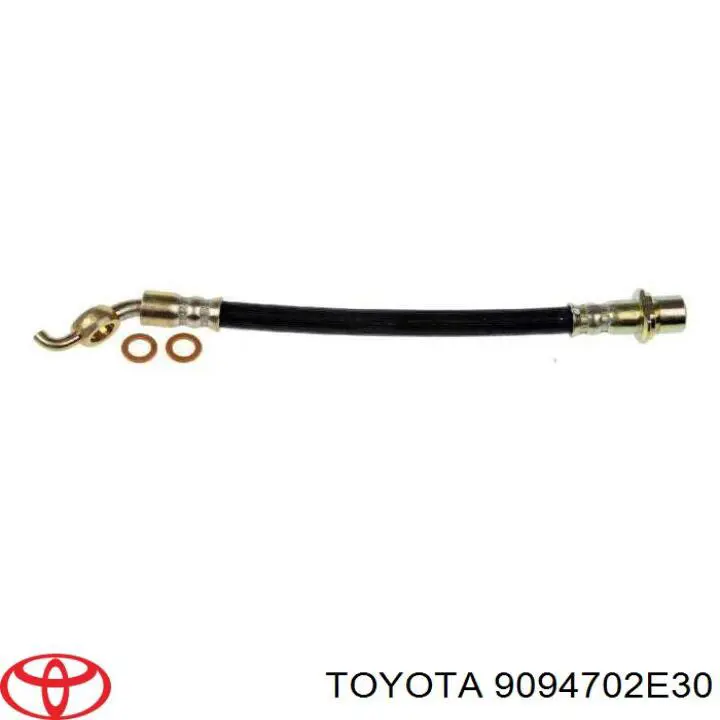 9094702E30 Toyota latiguillos de freno trasero derecho