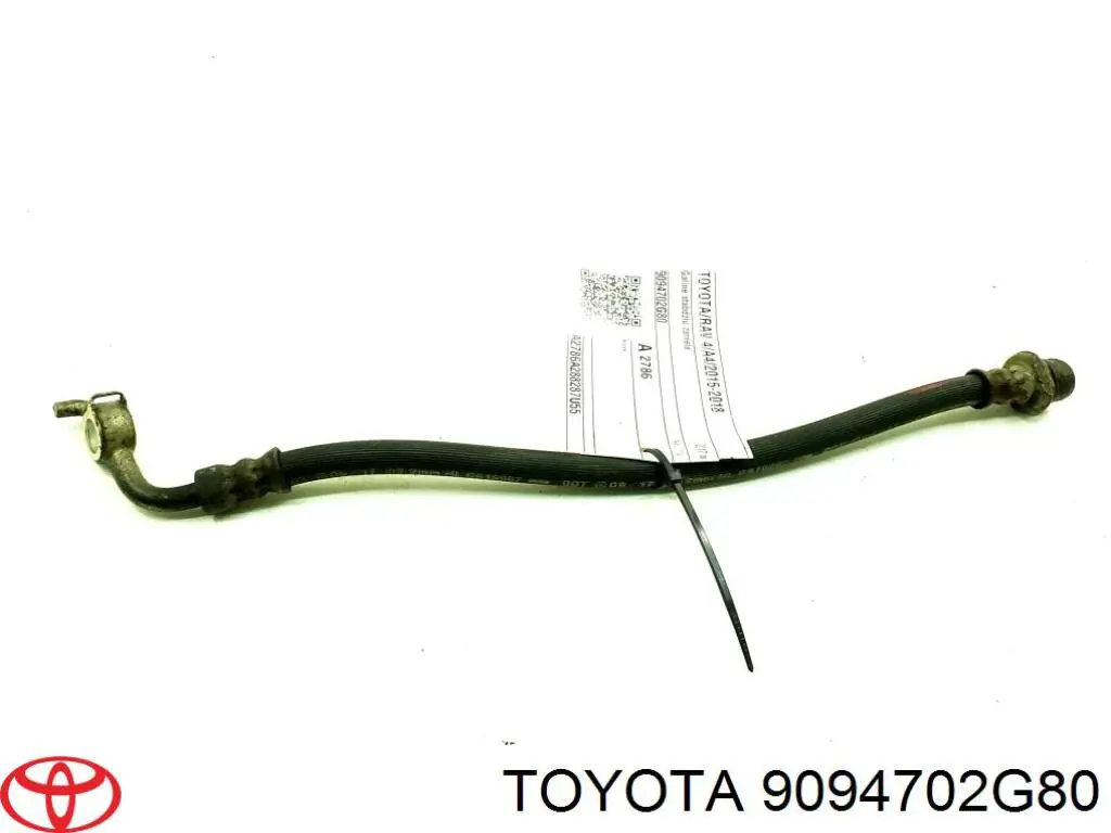 9094702G80 Toyota tubo flexible de frenos trasero izquierdo