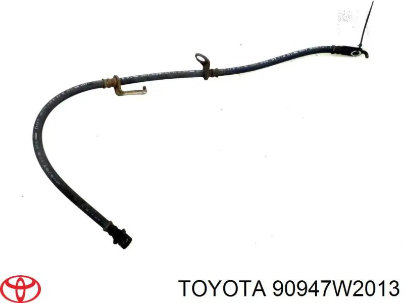 90947W2013 Toyota tubo flexible de frenos delantero izquierdo