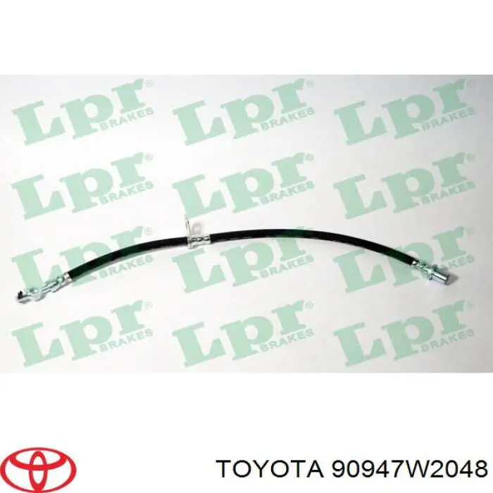 90947W2048 Toyota latiguillo de freno trasero