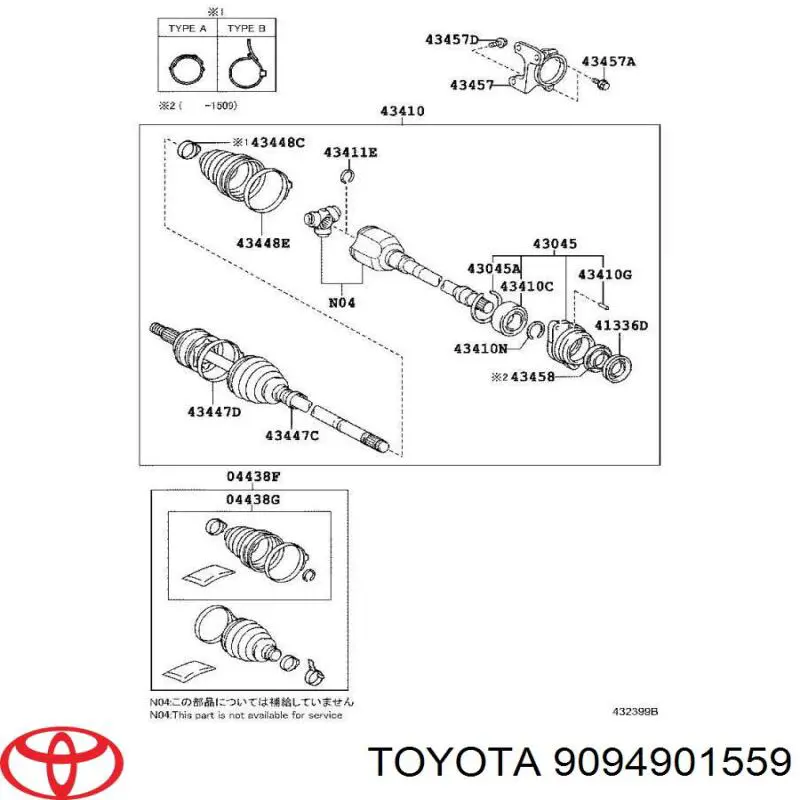  Toyota 9094901559 precio, desde 6,45 EUR