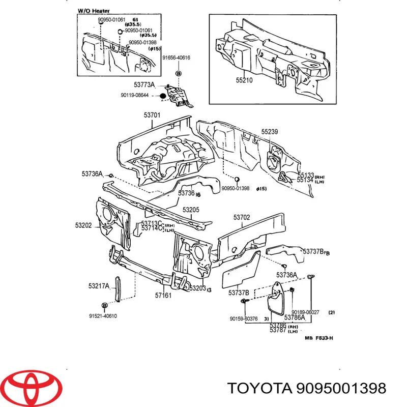 Comprar 9095001398 Toyota 