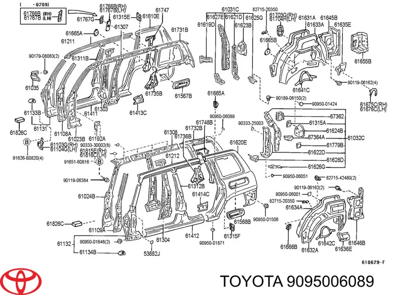 9095006089 Toyota