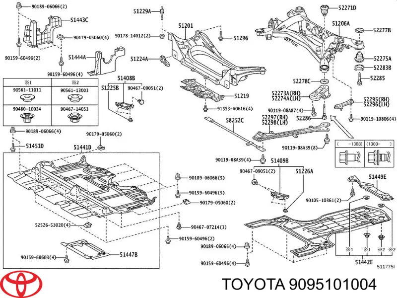 9095101004 Toyota 
