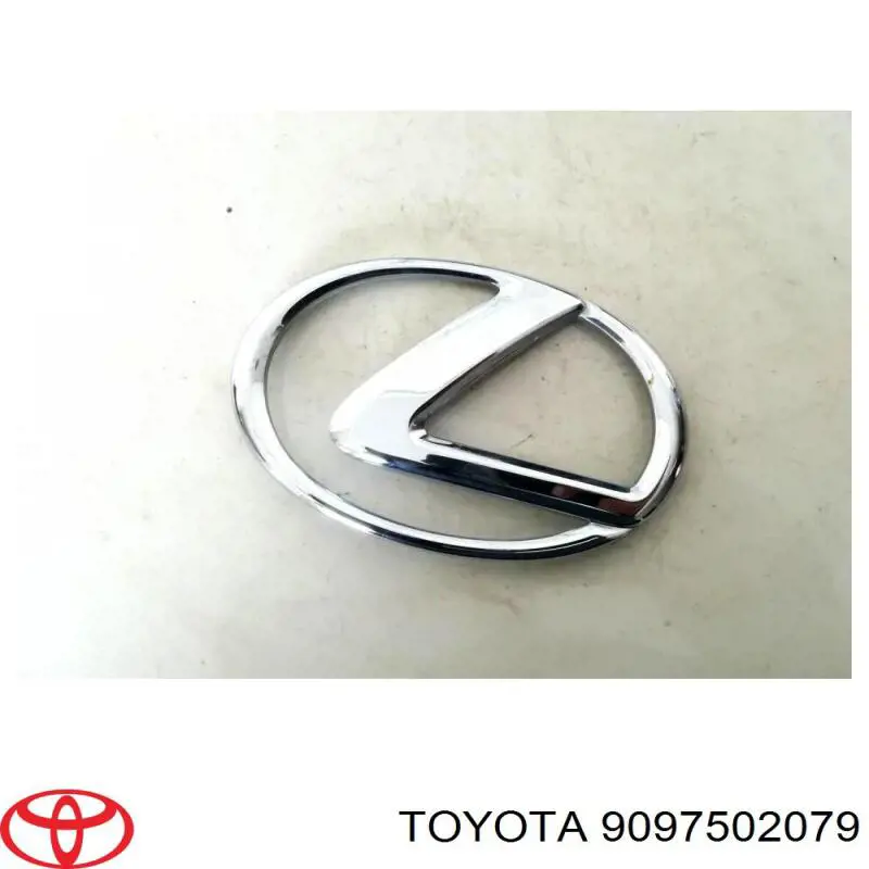 9097502079 Toyota emblema de tapa de maletero