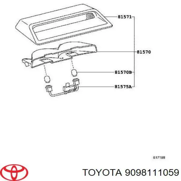 Comprar 9098111059 Toyota Bombilla de luz