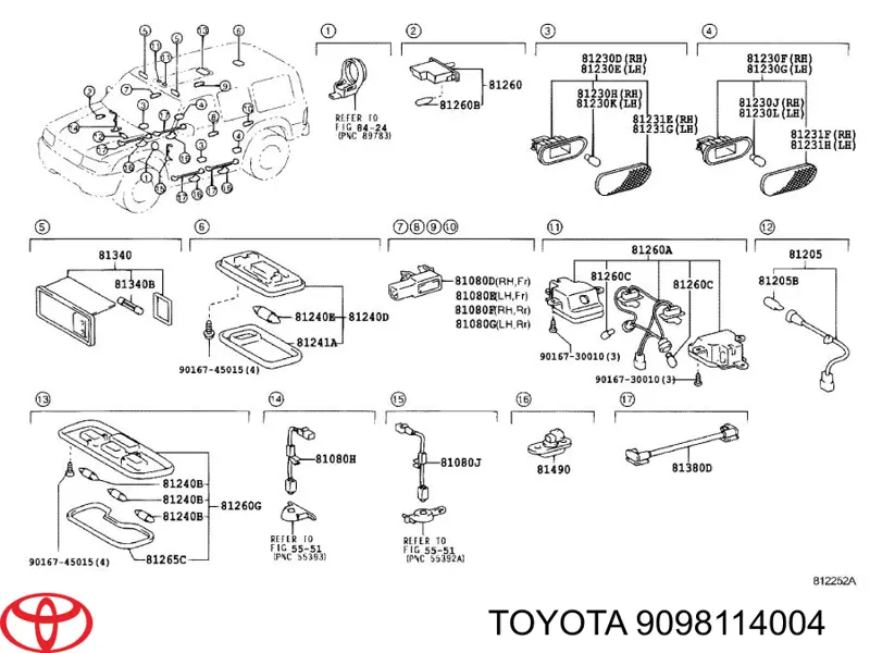 9098114004 Toyota