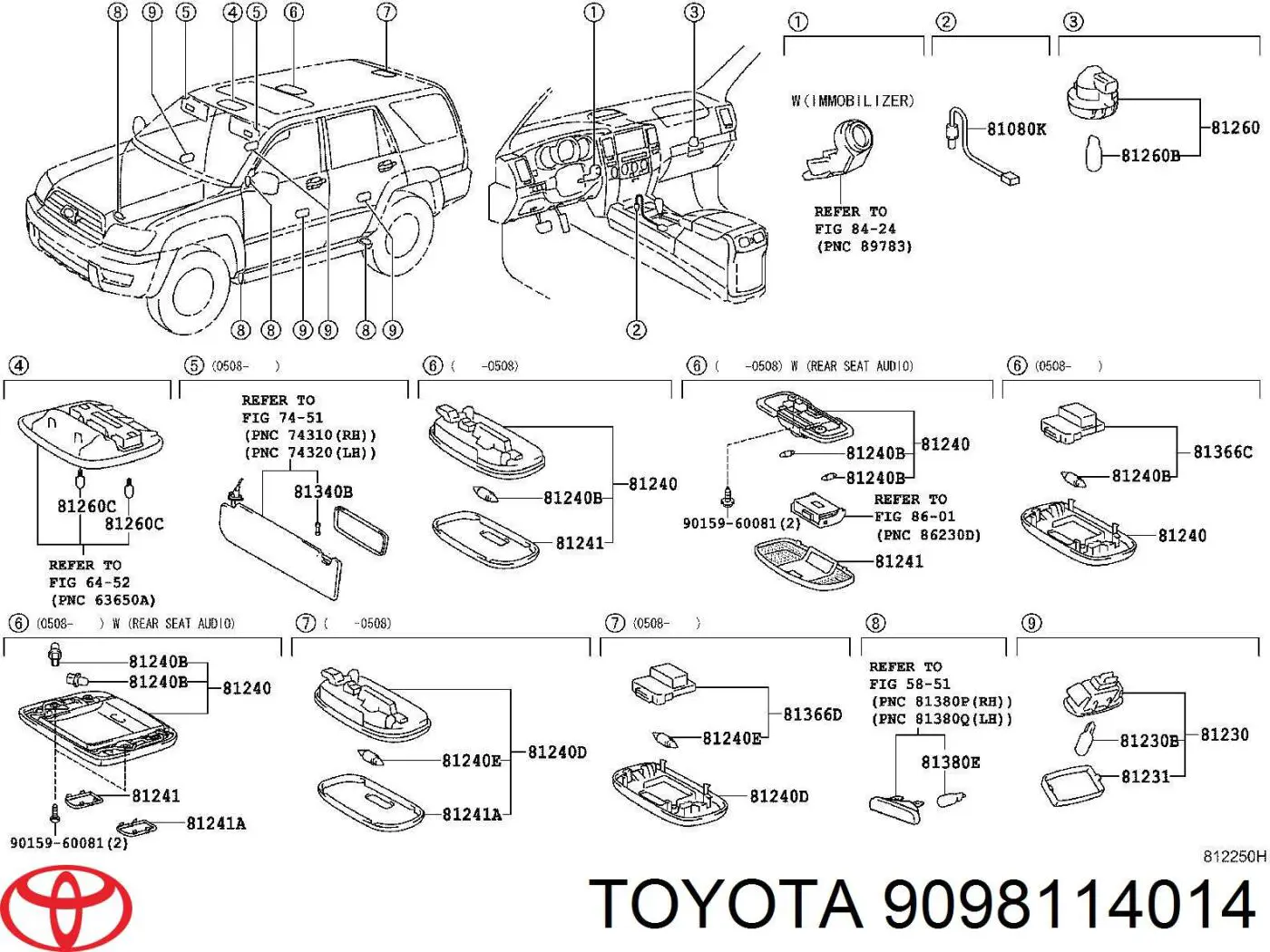 9098114014 Toyota