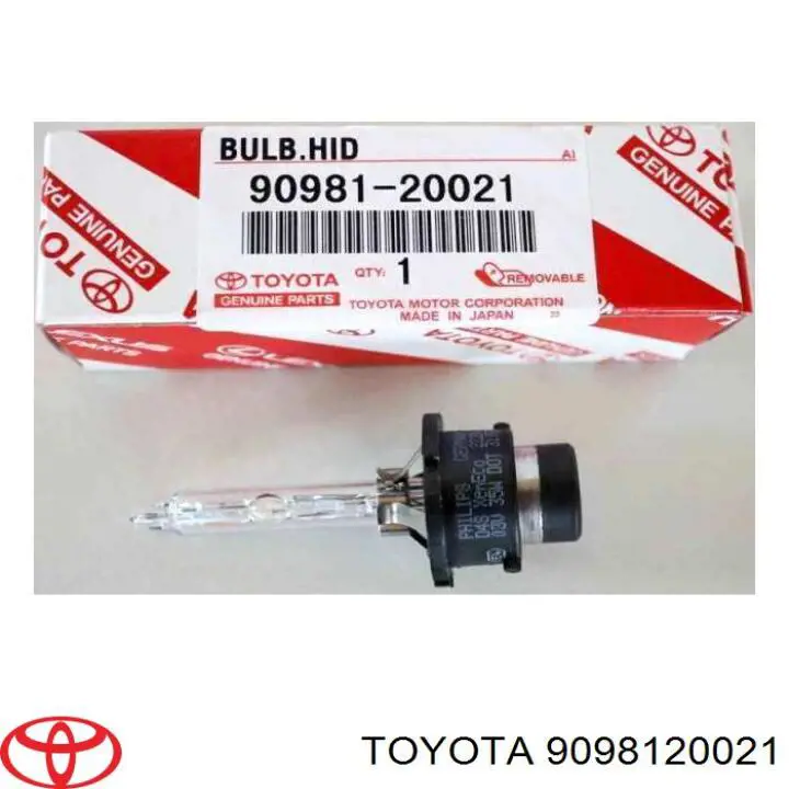 9098120021 Toyota bombilla de xenon