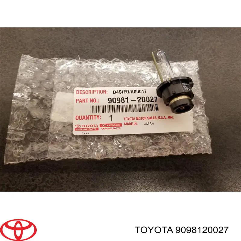 Bombilla de xenón Toyota 9098120027 precio, desde 48,84 EUR